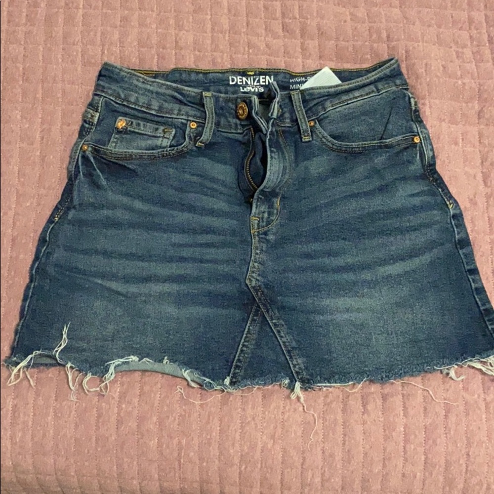 Denim skirt